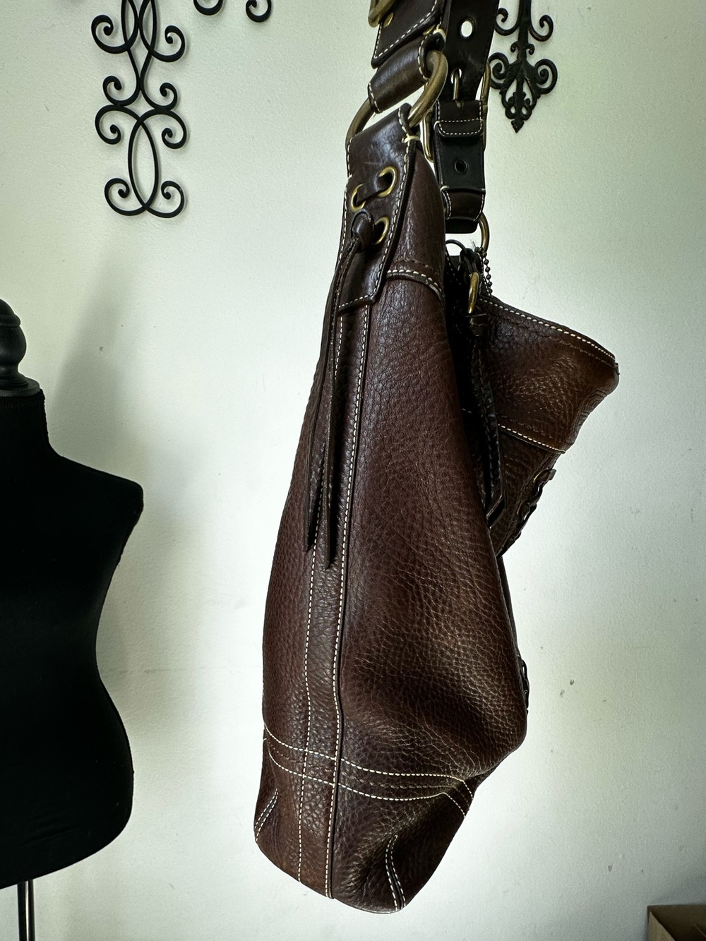 Coach Brown Chelsea with lace up - Picture 10 of 12